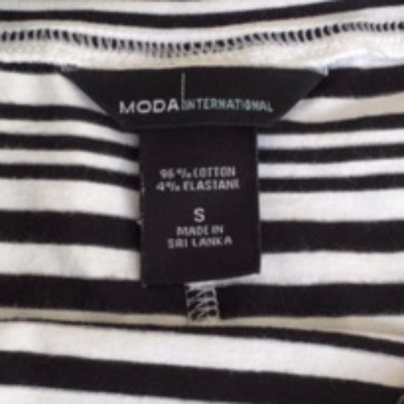 Stretch Mini Skirt from Moda Intl. - Picture 2 of 2